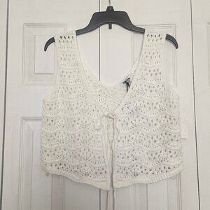 Crochet Halter Top Sweater